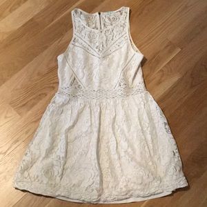 Urban Outfitters white lace dress S